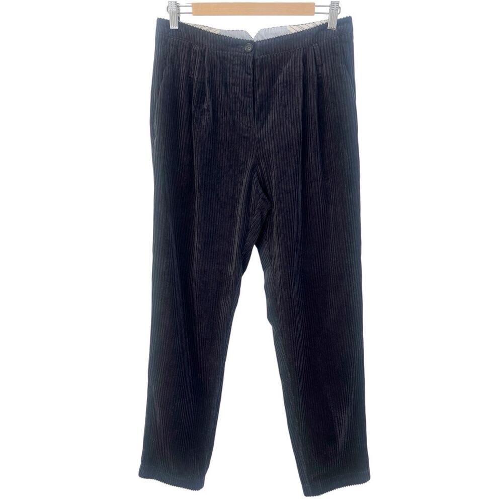 Sessun Pants Corduroy Rocco High Waisted Straight Leg Women Sz 42 US 10 Gray - Picture 2 of 8